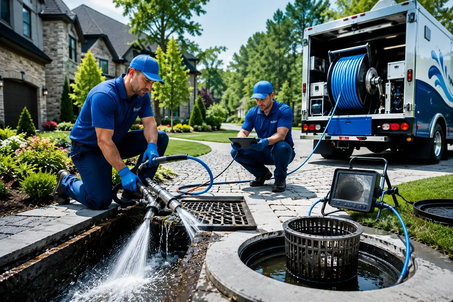 Local outdoor drain cleaning professionals in Pisek, ND